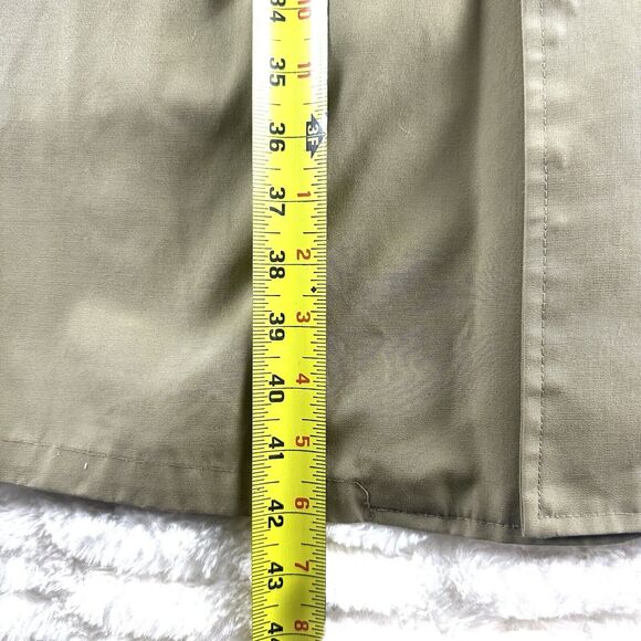 Trench‎ Coat -Towncraft Plus Penn-Prest Penneys Removable Fur Lined Mens 42L VTG - Picture 11 of 15